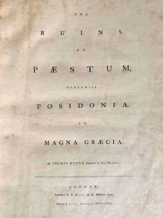 The Ruins of Paestum, Otherwise Posidonia in Magna Graecia (text only)[newline]M4140-02.jpg