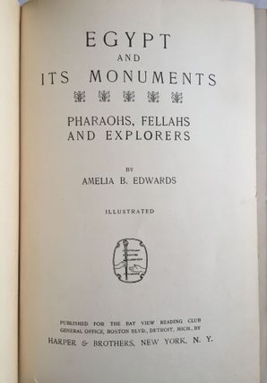 Egypt and its monuments. Pharaohs, fellahs and explorers.[newline]M4151-01.jpg