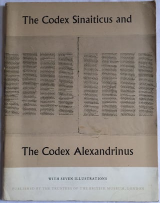 Item #M4156 The codex sinaiticus and the codex alexandrinus. AAF - Museum - British Museum[newline]M4156.jpg