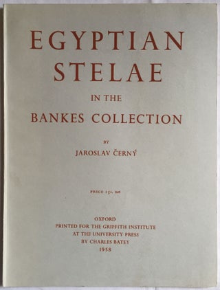 Item #M4159 Egyptian stelae in the Bankes collection. CERNY Jaroslav[newline]M4159.jpg