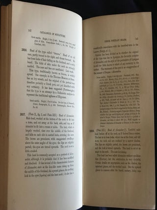 A Catalogue of Sculpture in the Department of Greek and Roman Antiquities British Museum. 3 volumes (complete set)[newline]M4162-17.jpg