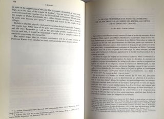 Coptology. Past, present, and future. Studies in honour of Rodolphe Kasser.