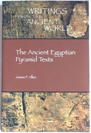 Item #M4168 The Ancient Egyptian Pyramid Texts. Translated with an introduction and notes....[newline]M4168.jpg