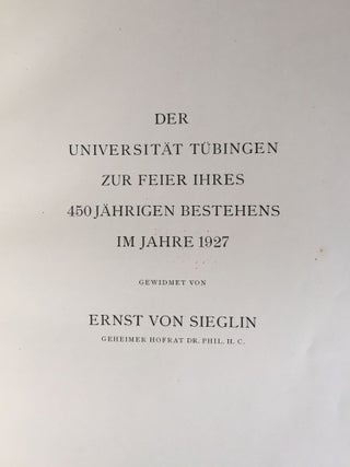 Expedition Ernst von Sieglin. Ausgrabungen in Alexandria. Die griechisch-ägyptische Sammlung Ernst von Sieglin. Band II. Erster Teil: Malerei und Plastik. 1B: Text. 1B: Tafeln (1927) & Fünf Beiblätter