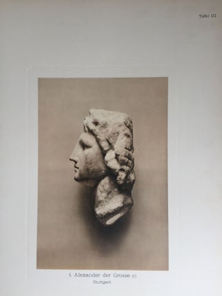 Expedition Ernst von Sieglin. Ausgrabungen in Alexandria. Die griechisch-ägyptische Sammlung Ernst von Sieglin. Band II. Erster Teil: Malerei und Plastik. 1B: Text. 1B: Tafeln (1927) & Fünf Beiblätter