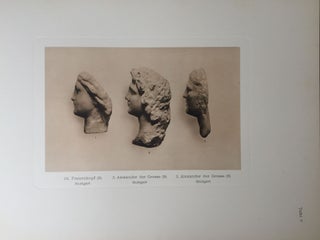 Expedition Ernst von Sieglin. Ausgrabungen in Alexandria. Die griechisch-ägyptische Sammlung Ernst von Sieglin. Band II. Erster Teil: Malerei und Plastik. 1B: Text. 1B: Tafeln (1927) & Fünf Beiblätter