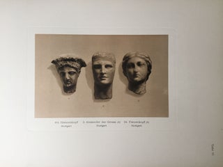 Expedition Ernst von Sieglin. Ausgrabungen in Alexandria. Die griechisch-ägyptische Sammlung Ernst von Sieglin. Band II. Erster Teil: Malerei und Plastik. 1B: Text. 1B: Tafeln (1927) & Fünf Beiblätter