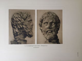 Expedition Ernst von Sieglin. Ausgrabungen in Alexandria. Die griechisch-ägyptische Sammlung Ernst von Sieglin. Band II. Erster Teil: Malerei und Plastik. 1B: Text. 1B: Tafeln (1927) & Fünf Beiblätter