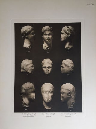 Expedition Ernst von Sieglin. Ausgrabungen in Alexandria. Die griechisch-ägyptische Sammlung Ernst von Sieglin. Band II. Erster Teil: Malerei und Plastik. 1B: Text. 1B: Tafeln (1927) & Fünf Beiblätter