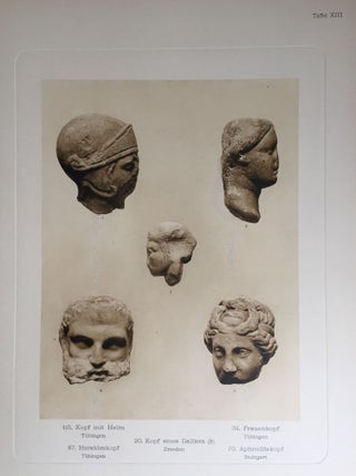 Expedition Ernst von Sieglin. Ausgrabungen in Alexandria. Die griechisch-ägyptische Sammlung Ernst von Sieglin. Band II. Erster Teil: Malerei und Plastik. 1B: Text. 1B: Tafeln (1927) & Fünf Beiblätter