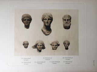Expedition Ernst von Sieglin. Ausgrabungen in Alexandria. Die griechisch-ägyptische Sammlung Ernst von Sieglin. Band II. Erster Teil: Malerei und Plastik. 1B: Text. 1B: Tafeln (1927) & Fünf Beiblätter