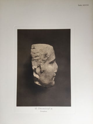 Expedition Ernst von Sieglin. Ausgrabungen in Alexandria. Die griechisch-ägyptische Sammlung Ernst von Sieglin. Band II. Erster Teil: Malerei und Plastik. 1B: Text. 1B: Tafeln (1927) & Fünf Beiblätter