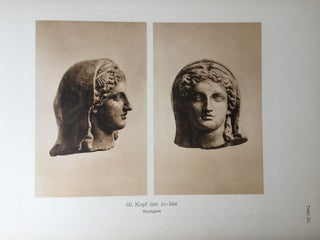 Expedition Ernst von Sieglin. Ausgrabungen in Alexandria. Die griechisch-ägyptische Sammlung Ernst von Sieglin. Band II. Erster Teil: Malerei und Plastik. 1B: Text. 1B: Tafeln (1927) & Fünf Beiblätter