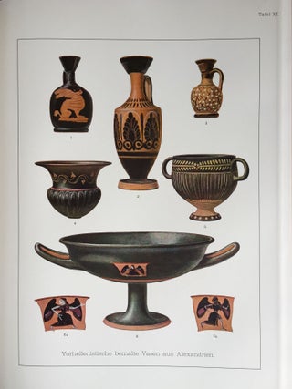Expedition Ernst von Sieglin. Ausgrabungen in Alexandria. Die griechisch-ägyptische Sammlung Ernst von Sieglin. Band II. Dritter Teil: Die Gefässe in Stein und Ton. Knochenschnitzereien.
