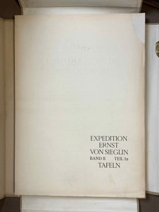 Expedition Ernst von Sieglin. Ausgrabungen in Alexandria. Die griechisch-ägyptische Sammlung Ernst von Sieglin. Band II. Erster Teil: Malerei und Plastik. 1B: Text (1927). Tafeln (1927) (complete)