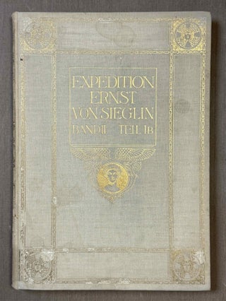 Expedition Ernst von Sieglin. Ausgrabungen in Alexandria. Die griechisch-ägyptische Sammlung Ernst von Sieglin. Band II. Erster Teil: Malerei und Plastik. 1B: Text (1927). Tafeln (1927) (complete)