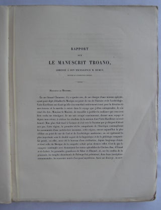 Manuscrit Troano. Etude sur le système graphique et la langue des Mayas. Tome I[newline]M4181-04.jpg