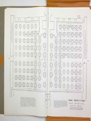 Key plans showing locations of Theban temple decorations