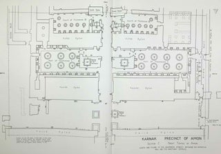 Key plans showing locations of Theban temple decorations