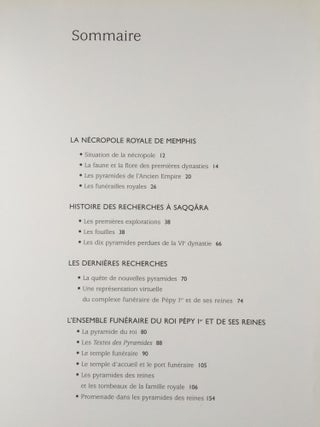 Les pyramides des reines. Une nouvelle nécropole à Saqqara.