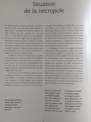Les pyramides des reines. Une nouvelle nécropole à Saqqara.