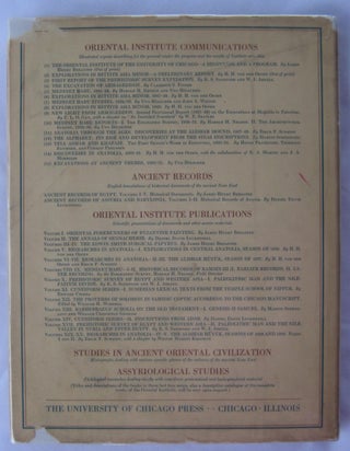 The Alishar Huyuk: Seasons of 1928 and 1929. Part I, II & III (complete set)