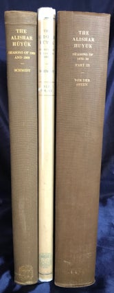 Item #M4218 The Alishar Huyuk: Seasons of 1928 and 1929. Part I, II & III (complete set)....[newline]M4218.jpg