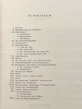 Die Drehem- und Djoha-Urkunden der Strassburger Universit&auml;ts- und Landesbibliothek. In Autographie und mit systematischen Worterverzeichnissen. [with:] Die Drehem- und Djoha-texte im Kloster Montserrat (Barcelona). In autographie und mit systematischen w&ouml;rterverzeichnissen. (XEROX)[newline]M4221a-03.jpeg