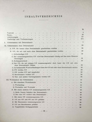 Die Götternamen von Ur III (Ur III - Lexikon. Teil 1)