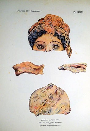 Sculptures grecques de Delphes: Plates volume (only)