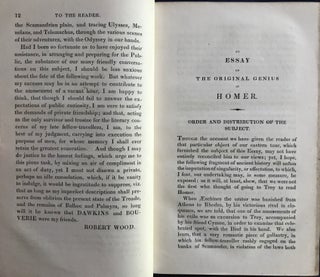 An Essay on the Original Genius and Writings of Homer: with a Comparative View of the Ancient and Present State of the Troade.[newline]M4240-05.jpg