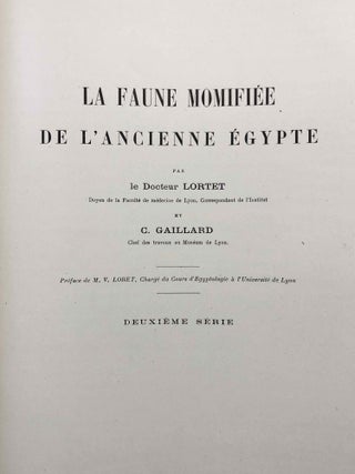 La faune momifiée de l'Ancienne Egypte. Series 1-5 (complete)[newline]M4246a-17.jpg