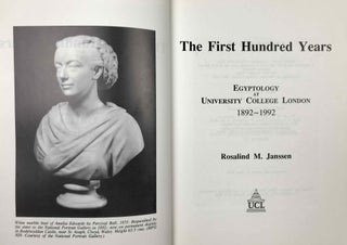 The first hundred years Egyptology at University College London 1892-1992[newline]M4261a-01.jpeg
