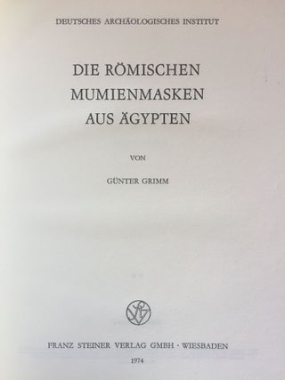 Die römischen Mumienmasken aus Ägypten