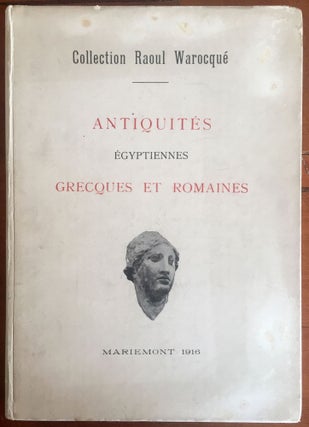 Item #M4276 Antiquites égyptiennes, grecques et romaines. Collection Raoul Warocqué[newline]M4276.jpg