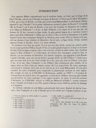 Le Delta égyptien d'après les textes grecs. 1. Les confins libyques, 4 volumes (complete set)[newline]M4280-06.jpg