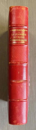Item #M4282c La géographie de l'Egypte à l'époque arabe. Tome Premier: la...