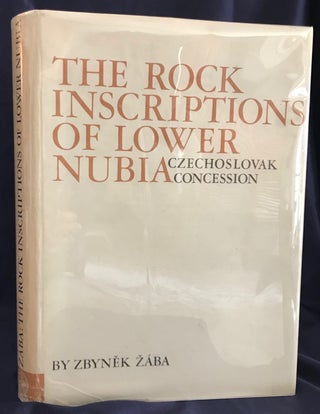 Item #M4285 The rock inscriptions of Lower Nubia. ZABA Zbynek[newline]M4285.jpg