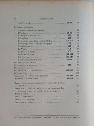 Catalogue du Musée Guimet. Cylindres orientaux.[newline]M4296-09.jpg