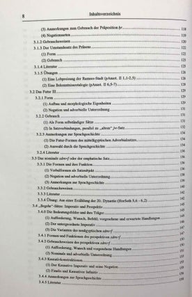 Einführung in die Grammatik des Neuägyptischen