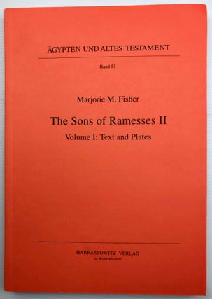 Item #M4354 The sons of Ramesses II. Part 1: Text and Plates. Part 2: Catalogue (complete set)....[newline]M4354.jpg