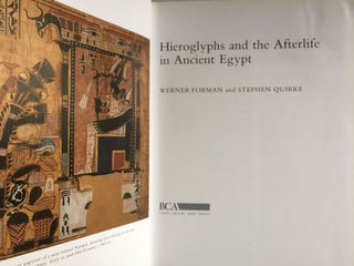 Hieroglyphs & The afterlife in Ancient Egypt[newline]M4362-01.jpg