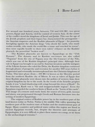 The black pharaohs. Egypt's Nubian rulers.[newline]M4365a-03.jpeg
