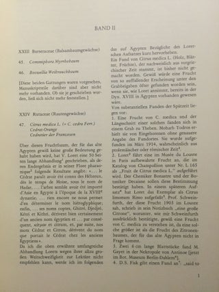 Die Gartenpflanzen im Alten Ägypten. Ägyptologische Studien. Band I & II (complete set)[newline]M4368-14.jpg