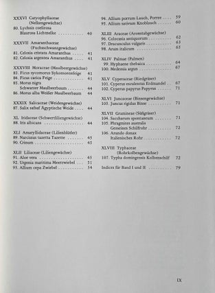 Die Gartenpflanzen im Alten Ägypten. Ägyptologische Studien. Band II.[newline]M4368a-06.jpeg