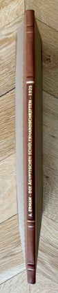 Item #M4373a Die ägyptischen Schülerhandschriften. ERMAN Adolf