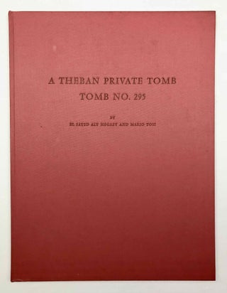 Item #M4377b A Theban private Tomb. Tomb No. 295. HEGAZY El-Said Aly - TOSI Mario