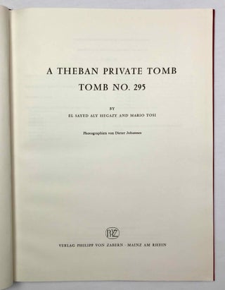 A Theban private Tomb. Tomb No. 295[newline]M4377b-01.jpeg