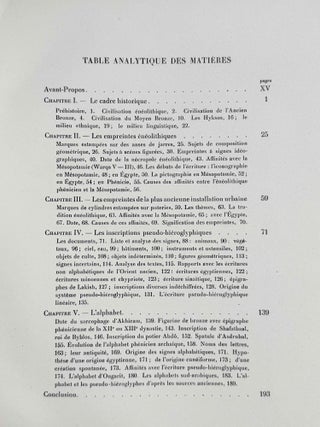 Byblia grammata. Documents et recherches sur le d&eacute;veloppement de l'&eacute;criture en Ph&eacute;nicie.[newline]M4380e-03.jpeg