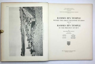 Reliefs and inscriptions at Karnak. The Epigraphic Survey. Volumes I, II, III & IV (complete set)[newline]M4390-17.jpeg